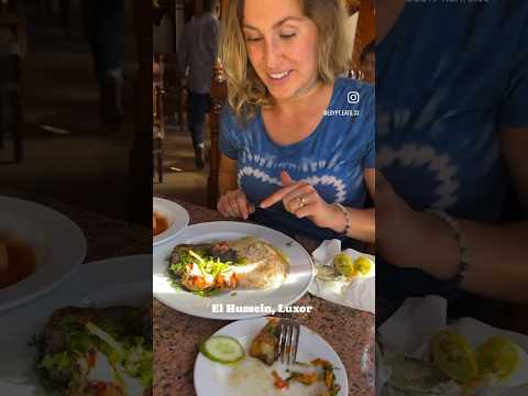 Food in Luxor! #food #foodreview #eat #meat #grill #foodie #egypt #travelvlog #eat #restaurants