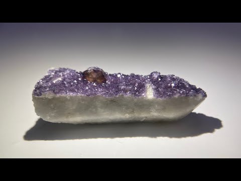 Fluorite on Quartz, Minerals & Crystals