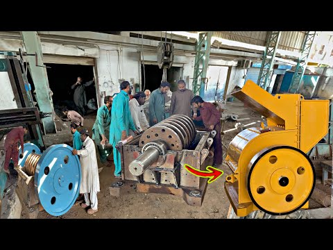 Brilliant Process Of Manufacture New Impact Crusher, Using Scrap Of Seaship || Pk Restoration