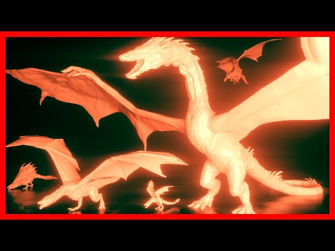 🐲 DRAGONS Size Comparison 🐉 (3D Animation)