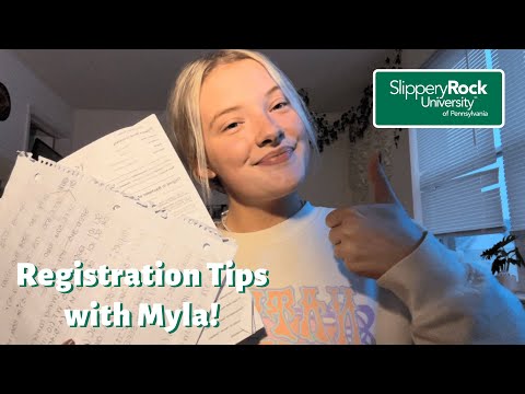 Registration Tips with Myla!