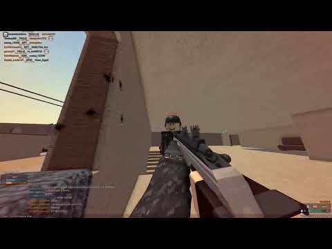 Destroying kids with my TRG-22 in Phantom Forces