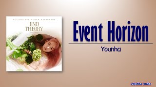 Younha – Event Horizon (사건의 지평선) [HanIRom|Eng Lyric]