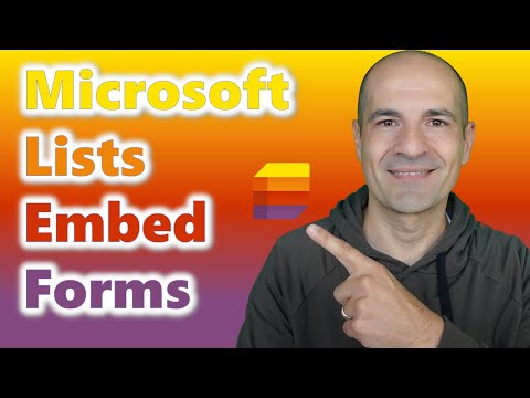 How to embed the new Microsoft Lists Form in SharePoint pages or Teams tab