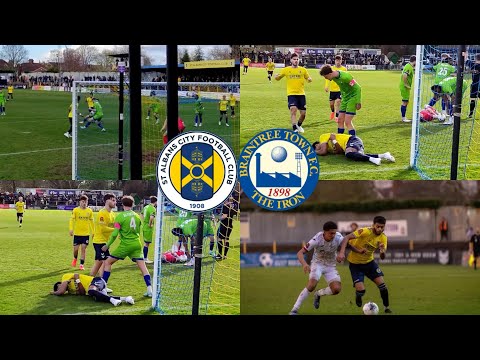 BAMBOOZLED BY BRAINTREE! PLAY OFF FIGHT GETS HARDER! |ST ALBANS CITY VS BRAINTREE TOWN MATCHDAY VLOG