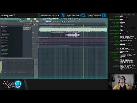 Learning how to use Synthesizer V (Vocaloid)