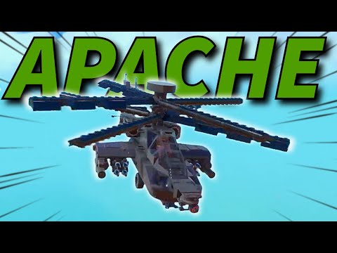 Building a BRAND NEW AH-64 Apache to use in PUBLIC Servers! | Trailmakers