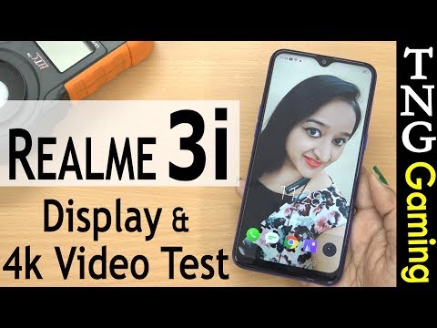 Realme 3i - 4k Video & Display Test