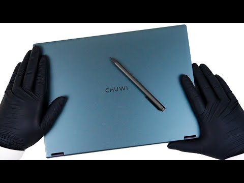 Unboxing The CHUWI N100 FreeBook 360° 13.5 inch 2K Touch Screen Laptop - ASMR