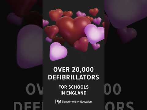 20,000 Defibrillators for Schools