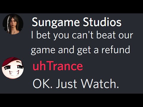 They Challenged Me To Refund Their Game...