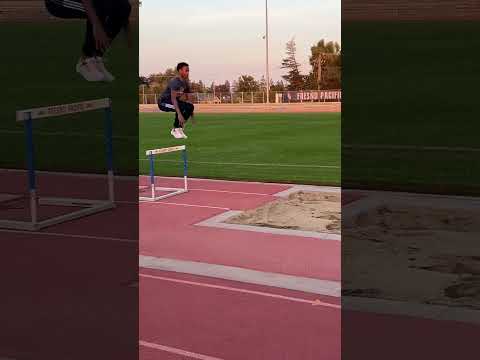 hurdle hops + broad jump!