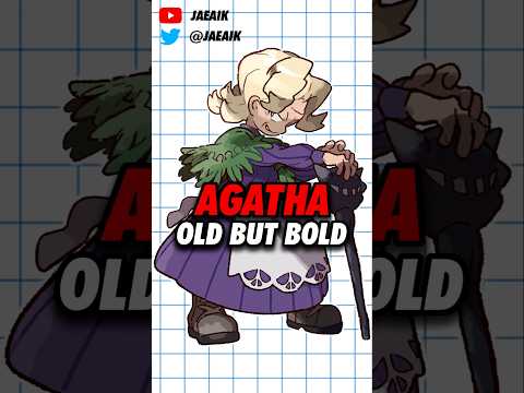 Agatha, Old BUT Bold #jaeaik #pokemon #kanto #kantoelite4