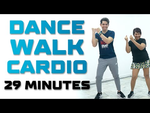 FUN DANCE & WALK CARDIO FITNESS • 3440 Steps • Walking Workout #106 • Keoni Tamayo