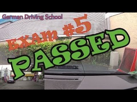 Real Driving Exam Test #5 -German Driving School - 06/2022 - Fahrschule English