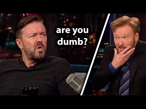 When Rude Interviewers Get Humiliated By Ricky Gervais