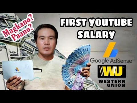 First YouTube Salary | Unang Sahod Kay YouTube Magkano at Paano?