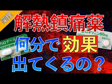 【患者に聞かれやすい】解熱鎮痛薬はどのくらいで効く？〜カロナール/ロキソニン/ロピオン/アンヒバ座薬/アセリオ/ボルタレン