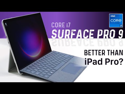 IPAD PRO BEATER?   Microsoft Surface Pro 9 with Intel Core-i7