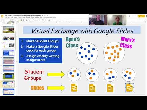 ESL Virtual Exchange With Google Slides For Remote Learning | ESL Video