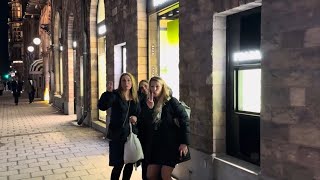 Manchester Nightlife Girls  March 2025 4K Video