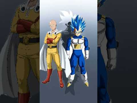 Who is stronger Vegeta vs Saitama #Vegeta#Saitama#1millionviews #1000subscribers