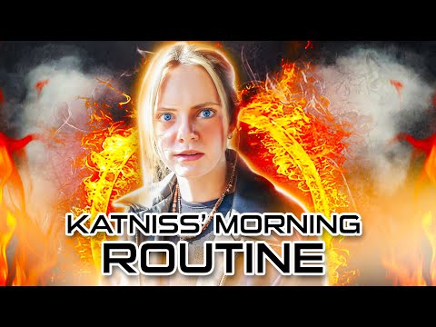 My Morning Routine as Katniss from Hunger Games!