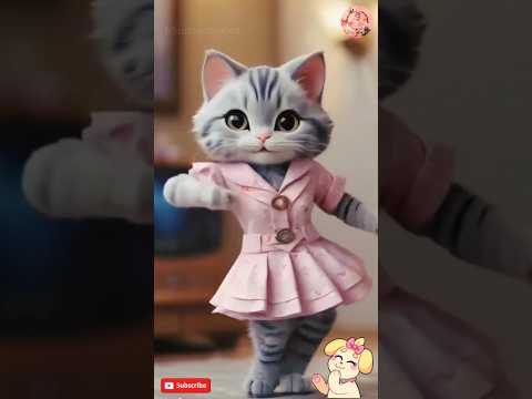 Patli kamariya more hai hai 😂 || cat dance || #cat #catdance #shorts