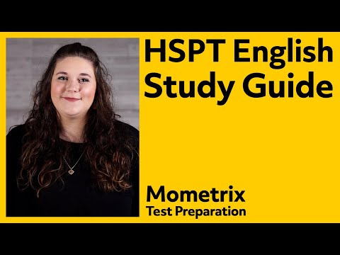 HSPT English Study Guide