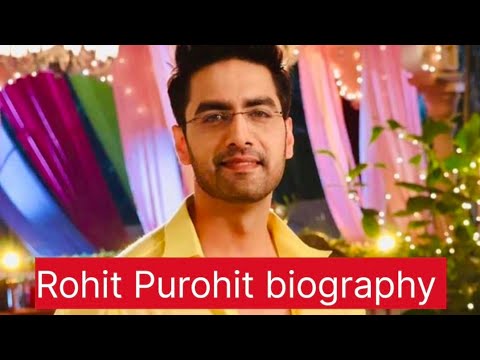 Actor Rohit Purohit(yrkkh) biography family|wife|education| hobbies|#rohitpurohit