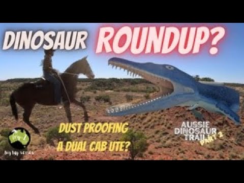 CAN YOU DUST PROOF A DUEL CAB UTE | HUGHENDEN | DINOSAUR TRAIL -  EP17 BIG LAP