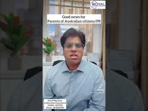 Good news for parents of Australian citizens/PR #migrationconsultants #visa #immigration #australia