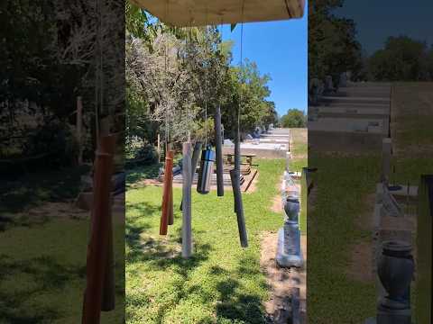 These FAKE wind chimes hide a Geocache in PLAIN SIGHT! #shorts