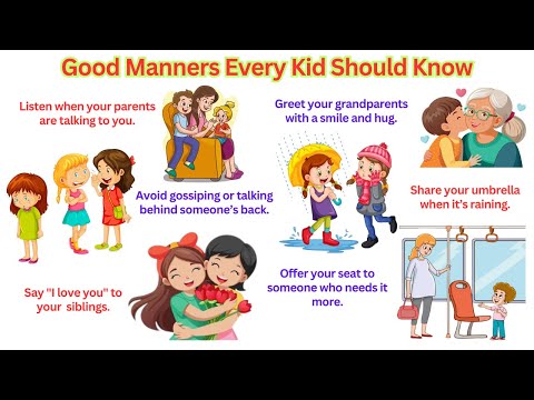 💡Good Manners Every Kid Should Know | Fun English Learning for Kids | English Speaking Practice🌟