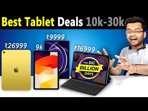 Best Tablets in Flipkart Big Billion Days & Tablets in Amazon Great Indian Sale 2024 | iPad 10th Gen