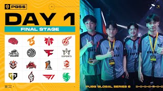 PUBG Global Series 6 Final Stage DAY 1