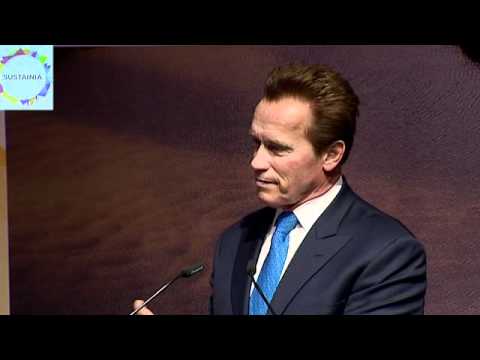 Arnold Schwarzenegger talks about Sustainia