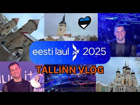 COME WITH ME TO EESTI LAUL 2025 | TALLINN (ESTONIA) VLOG