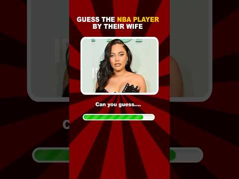 Guess the NBA player by their wife 💍💍🥰🥰🥰💍 #thegrandquiz #nba #basketball #guesstheplayer