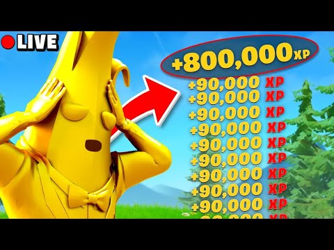 🔴*LIVE* UNLIMITED XP GLITCH in Fortnite! QUICK BEFORE IT'S PATCHED!!