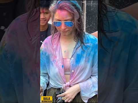 Drunk Tamannaah Bhatia Spotted After Holi Party #tamannaahbhatia #shortsvideo