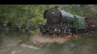 Blender Train Crash Animation Short Film