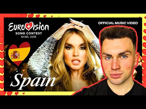 LET’S REACT TO SPAIN’S REVAMP FOR EUROVISION 2025 | MELODY - ESA DIVA