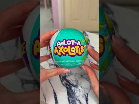 [ASMR] OPENING A *NEW* A-LOT-A AXOLOTLS MYSTERY 5 SURPRISE CAPSULE!!🫢🌊✨⁉️ (SO CUTE!🥹) #Shorts