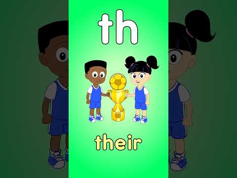 TH Digraph Song - Hard Beginning TH Sound #shorts