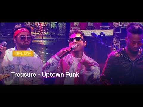 Treasure eert Bruno Mars met 'Uptown Funk' | RENZE