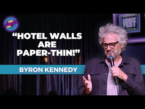 Hotel Walls Are Paper-Thin! | Byron Kennedy | Stand Up Comedy