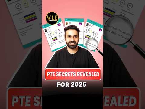 Get PTE secret strategies for 2025 and ace your PTE scores with VLE 👏