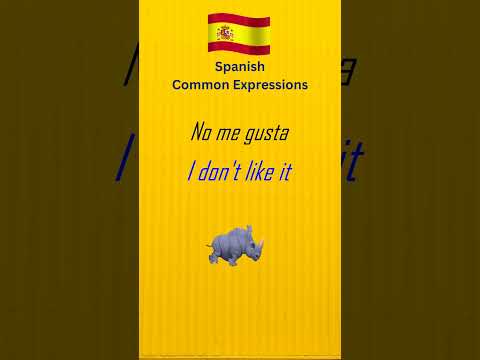 Spanish Common Expressions Part 3 #LearnSpanish