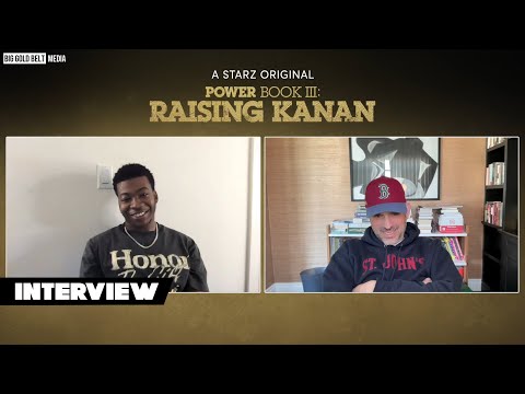 Sascha Penn & Mekai Curtis Interview “Kanan Stark” | “Power Book III: Raising Kanan” Season 4